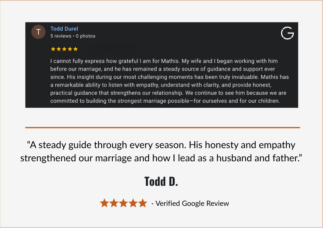 Google review — Todd Durel